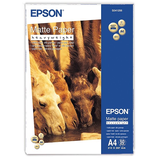 Epson Heavy weight A4 matt inkjet papír 167gr. 50 ív C13S041256