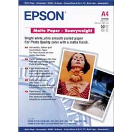 Epson Heavy Weight A4 matt inkjet papír 167gr. 50 ív S041256