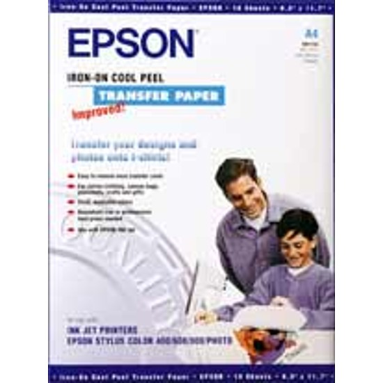 Epson Iron-on-transfer A4 inkjet fólia 124gr. 10 ív C13S041154