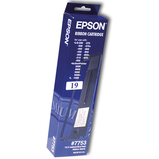Epson LQ-350, -870 festékszalag eredeti 7753 C13S015021 C13S015633