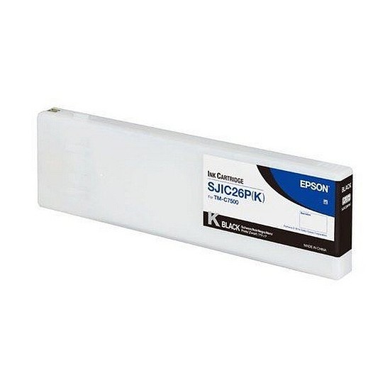 Epson SJIC26P Black tintapatron eredeti C33S020618