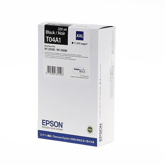 Epson T04A1 Black tintapatron eredeti C13T04A140 11,5K
