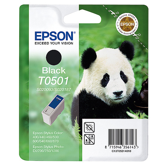 Epson T050 Black tintapatron eredeti C13T05014010 Panda megszűnő