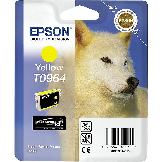 Epson T0964 Yellow tintapatron eredeti 13T09644010 Husky
