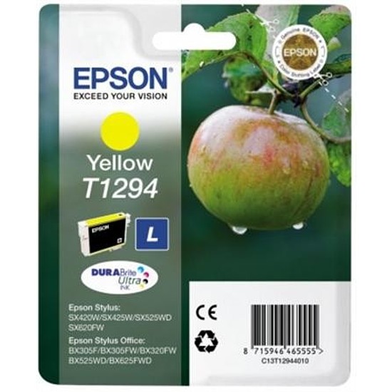 Epson T1294 Yellow tintapatron eredeti C13T12944010 Alma