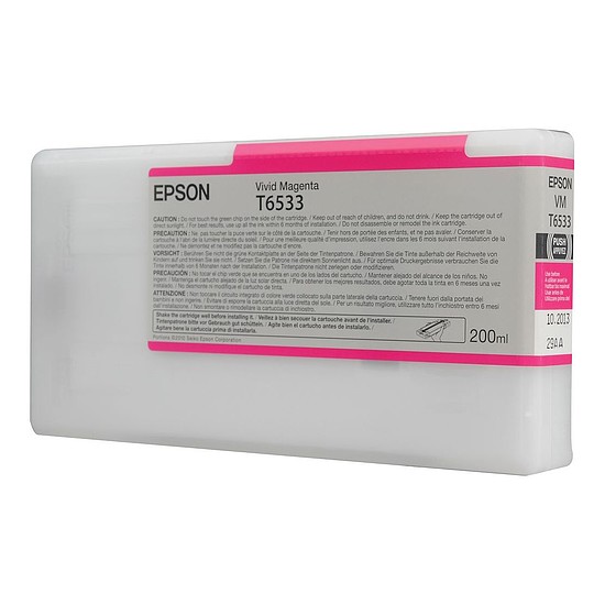 Epson T6533 Magenta tintapatron eredeti 200 ml C13T653300
