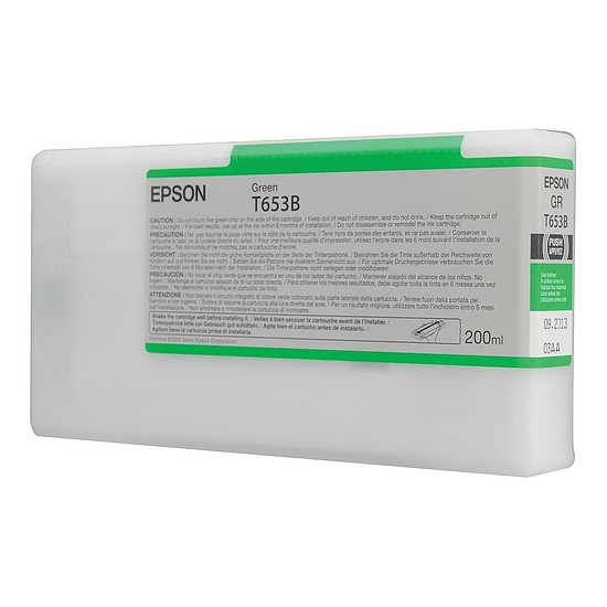 Epson T653B Green tintapatron eredeti 200 ml C13T653B00