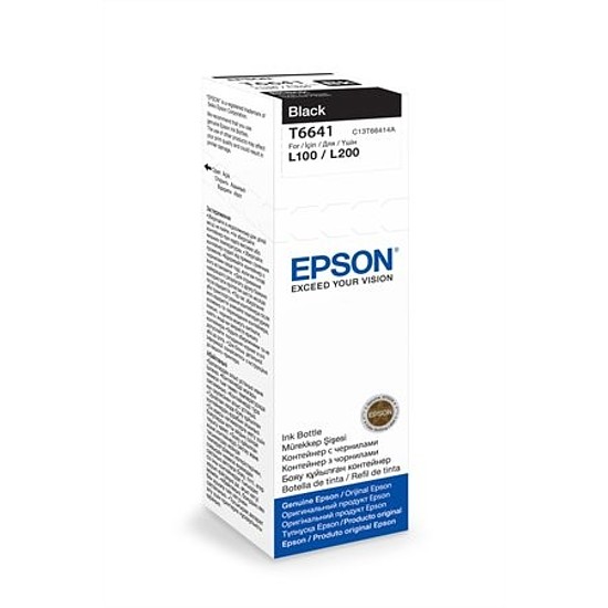 Epson T6641 Black tintapatron eredeti C13T66414A