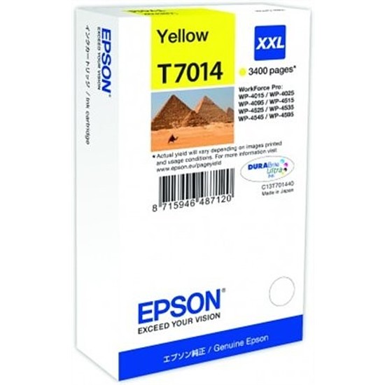 Epson T7014 Yellow tintapatron eredeti C13T70144010