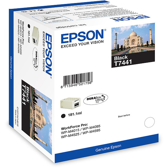 Epson T7441 Black tintapatron eredeti C13T74414010