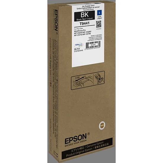 Epson T9441 Black tintapatron eredeti 3K 35,7 ml C13T944140