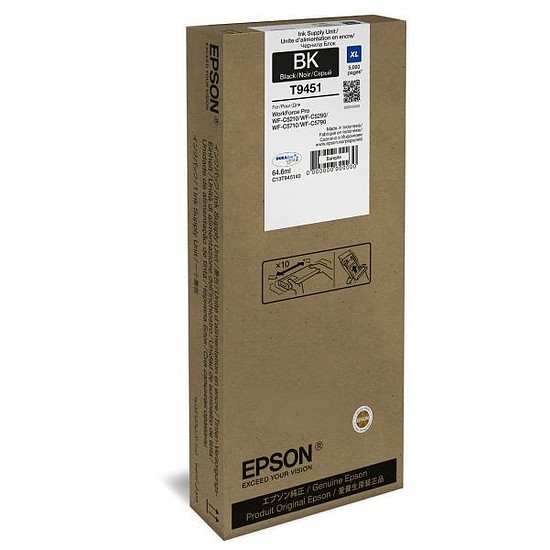 Epson T9451 Black tintapatron eredeti 5K 64,6 ml C13T945140
