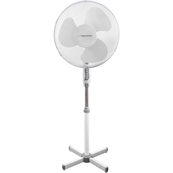 Esperanza Hurricane szoba ventilátor, fehér (EHF001WW)