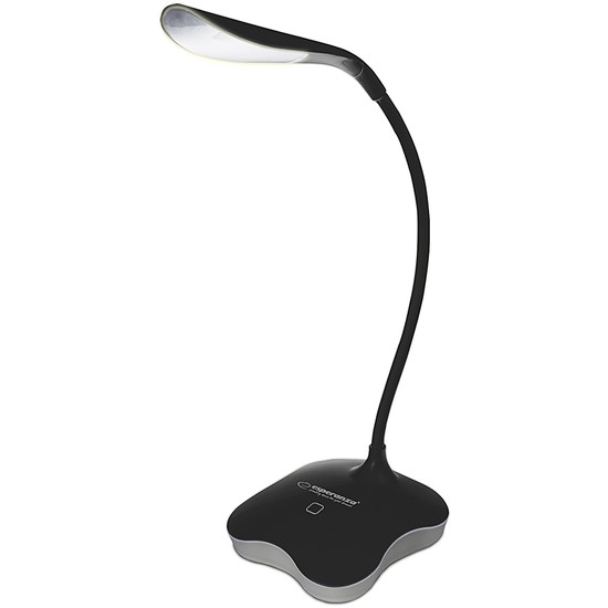 Esperanza Mimosa Ledes asztali lámpa fekete (ELD105K)