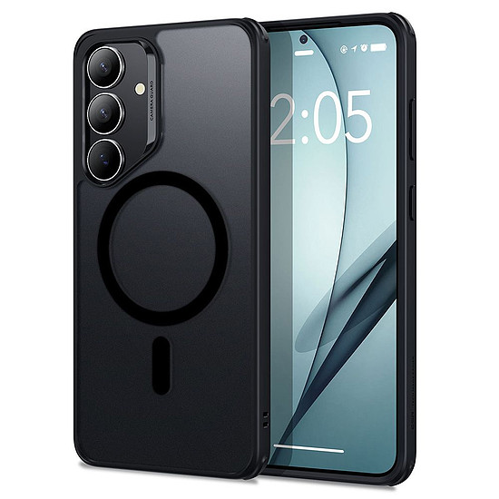 ESR Classic Hybrid Halolock MagSafe tok Samsung Galaxy S25+ készülékhez - áttetsző fekete