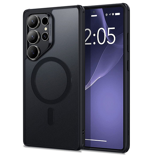 ESR Classic Hybrid Halolock MagSafe tok Samsung Galaxy S25 Ultra készülékhez - áttetsző fekete