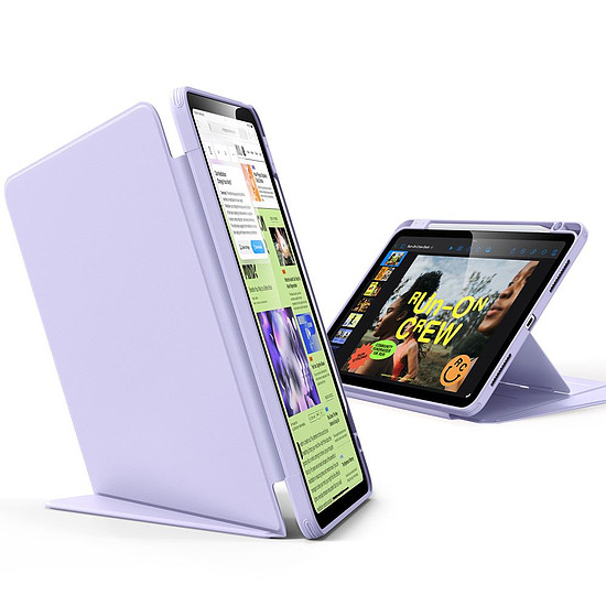 ESR Flip Hybrid tok iPad 10.9" 2020-2022 (4. / 5. generáció) / 11" 2024-2025 (6. / 7. generáció) készülékekhez - lila