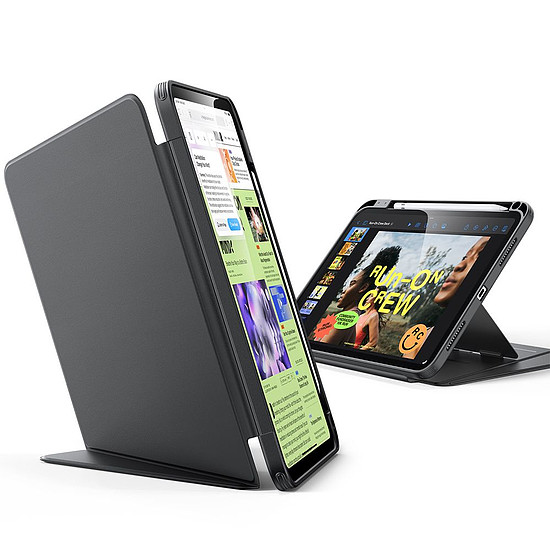ESR Flip Hybrid tok iPad 10.9" 2022 (10. generáció) / 11" 2025 (11. generáció) készülékhez - fekete