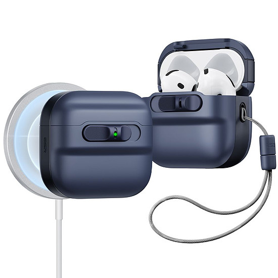 ESR Pulse Halolock Magsafe tok AirPods 4-hez - kék