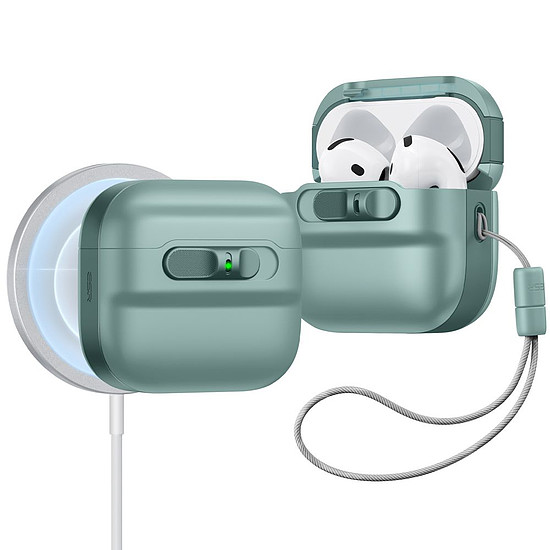 ESR Pulse Halolock Magsafe tok AirPods 4-hez - zöld