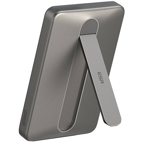ESR Qi2 MagSlim 5000 mAh mágneses powerbank állvánnyal homok (2G5220461)