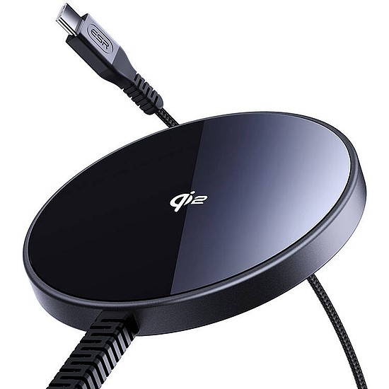 ESR Qi2 mini vezeték nélküli töltő HaloLock fekete (2C5620206)