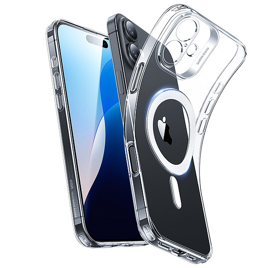 ESR - Zero HaloLock - iPhone 16 Plus - Átlátszó (KF2330607)