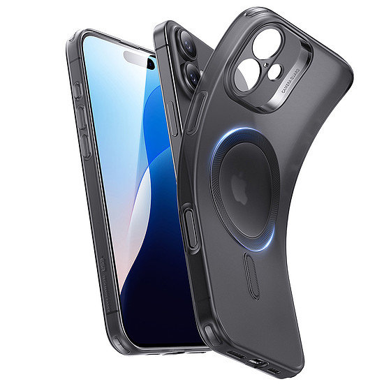 ESR - Zero HaloLock - iPhone 16 Plus - matt fekete (KF2330608)