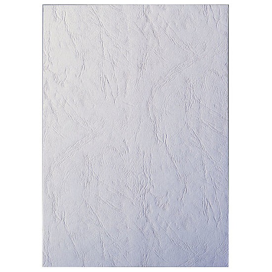 Esselte Spirál hátlap A4 matt fehér 250 gr bőrhatású 100 db/csomag 33652