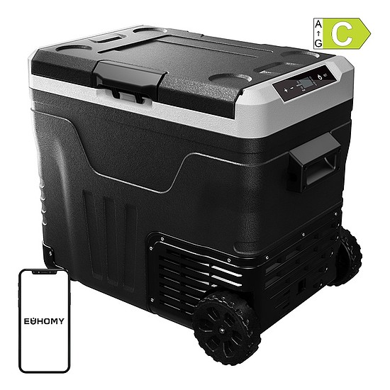 Euhomy autós hűtőszekrény CF003-50BL, 50L (CF003-50BL-DEEH-AZ)