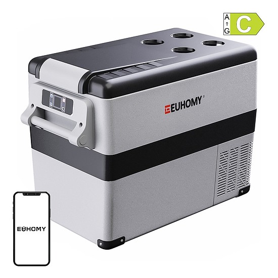 Euhomy autós hűtőszekrény DE-CF45AZ , 45L (DE-CF-45-AZ-HM)