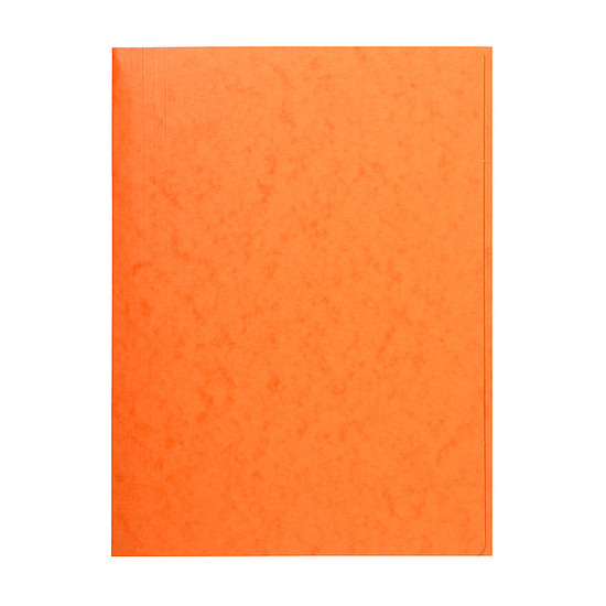 Exacompta pólyás dosszié A4 prespán karton narancs 400 gr. környezetbarát