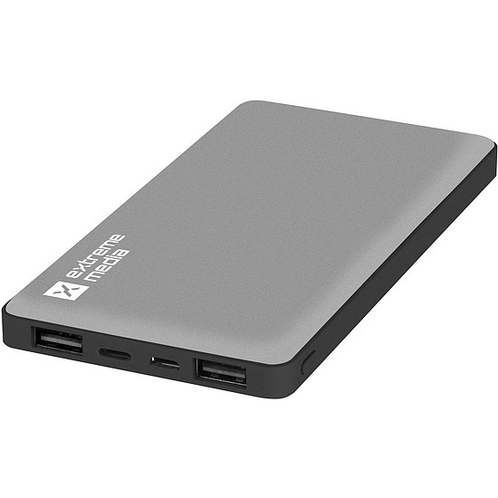 Extreme Media Lightning power bank 10000 mAh szürke (NPB-1154)