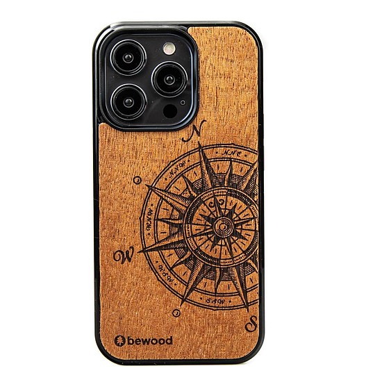 Fa tok iPhone 14 Pro Bewood Traveler Merbau telefonhoz
