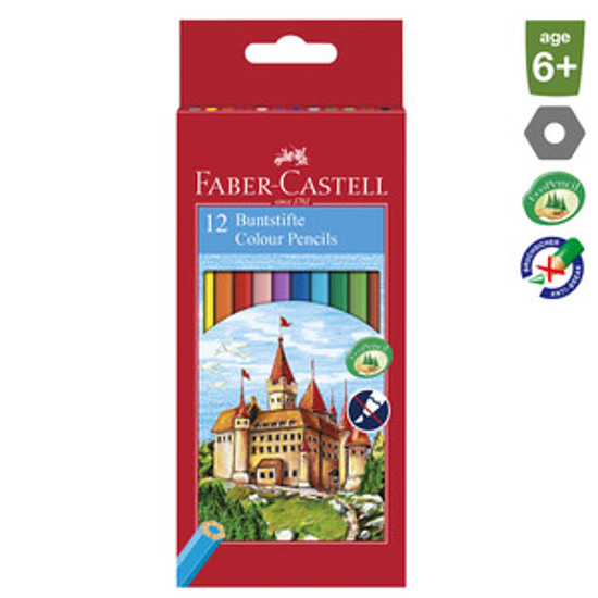 Faber-Castell Classic várképes színesceruza készlet 12db-os normál hatszög 111212 környezetbarát