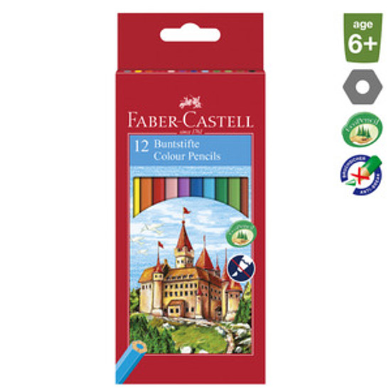 Faber-Castell Classic várképes színesceruza készlet 12db-os normál hatszög 120112 környezetbarát