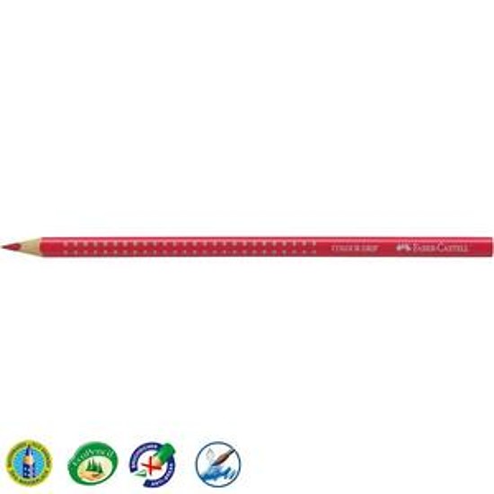 Faber-Castell Grip 2001 színes ceruza piros normál háromszög 112421
