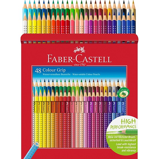 Faber-Castell Grip 2001 színesceruza készlet 48db-os normál háromszög