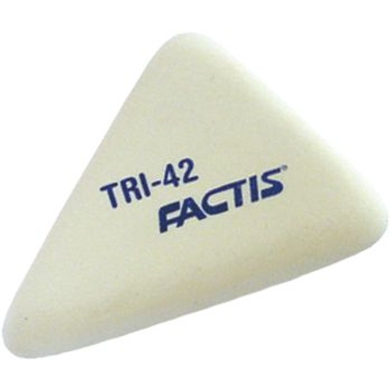 Factis Tri-42 radír háromszög alakú