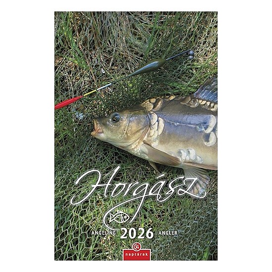 Falinaptár 2026 CSG 210x320mm álló Horgász