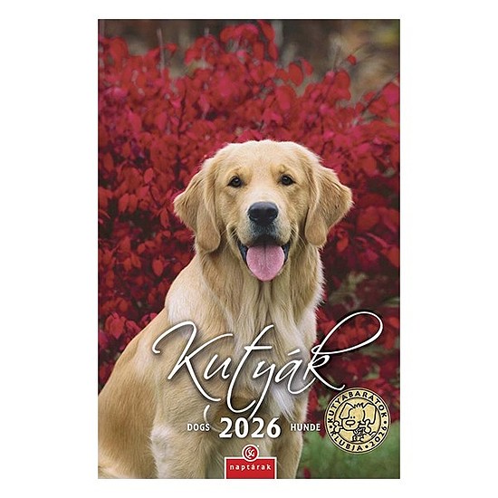 Falinaptár 2026 CSG 210x320mm álló Kutyák