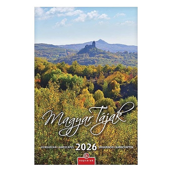 Falinaptár 2026 CSG 210x320mm álló Magyar tájak