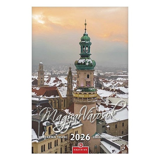 Falinaptár 2026 CSG 210x320mm álló Magyar városok