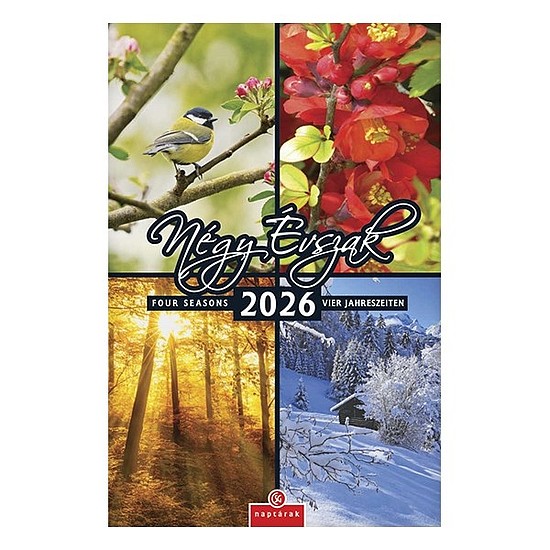 Falinaptár 2026 CSG 210x320mm álló Négy évszak