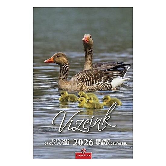 Falinaptár 2026 CSG 210x320mm álló Vizeink világa