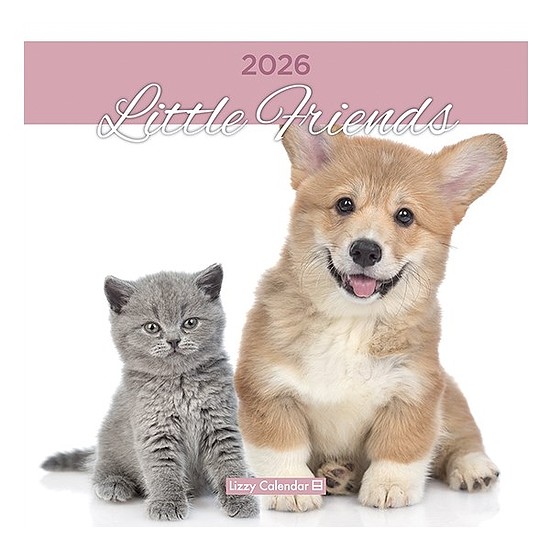Falinaptár 2026 LIZZY CARD 300x600mm álló Little Friends