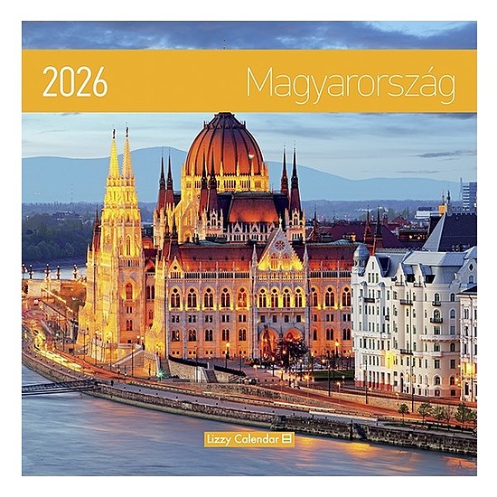 Falinaptár 2026 LIZZY CARD 300x600mm álló Magyarország