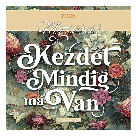 Falinaptár 2026 LIZZY CARD 300x600mm álló Motiváció