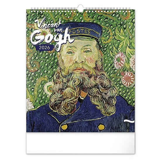 Falinaptár 2026 REALSYSTEM 300x340mm álló Vincet van Gogh