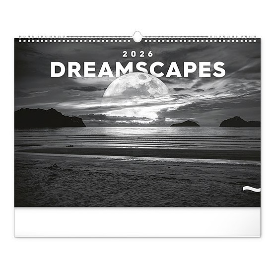 Falinaptár 2026 REALSYSTEM 480x330mm fekvő Dreamscapes